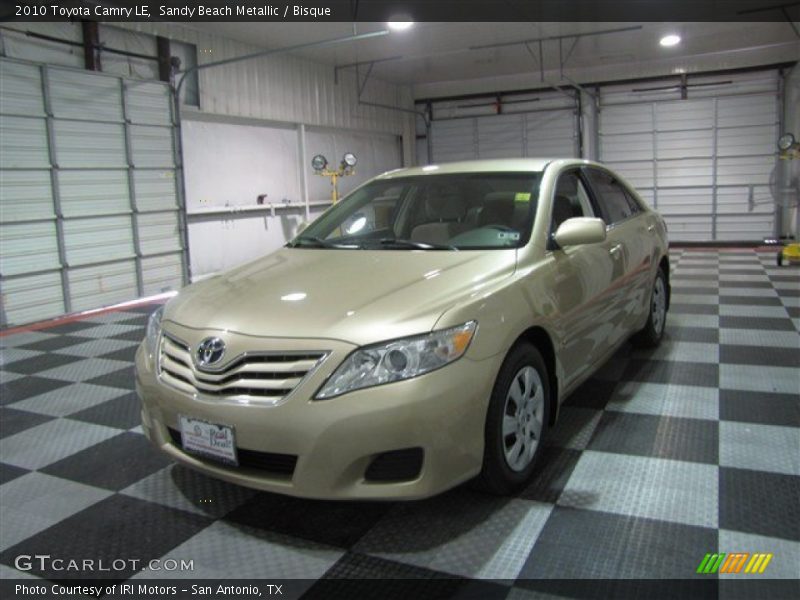 Sandy Beach Metallic / Bisque 2010 Toyota Camry LE