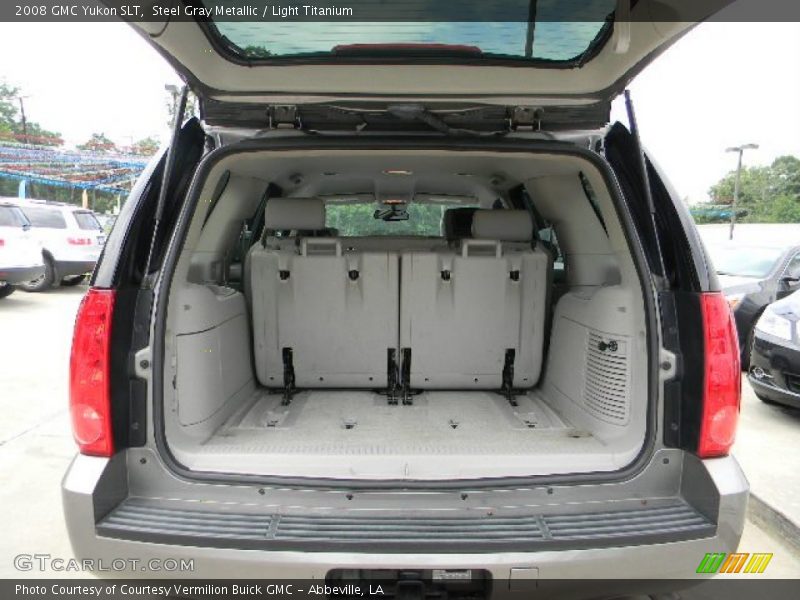 Steel Gray Metallic / Light Titanium 2008 GMC Yukon SLT