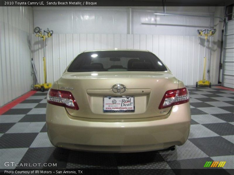 Sandy Beach Metallic / Bisque 2010 Toyota Camry LE