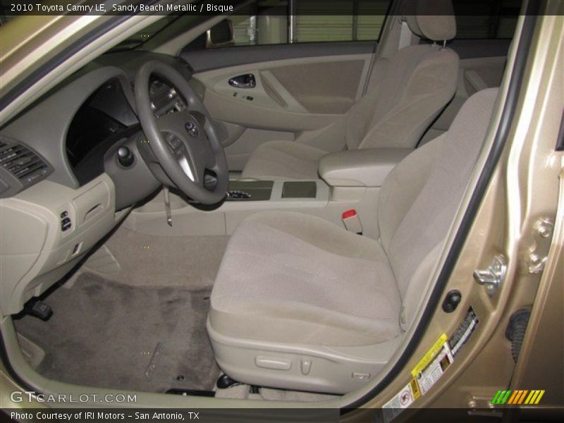 Sandy Beach Metallic / Bisque 2010 Toyota Camry LE
