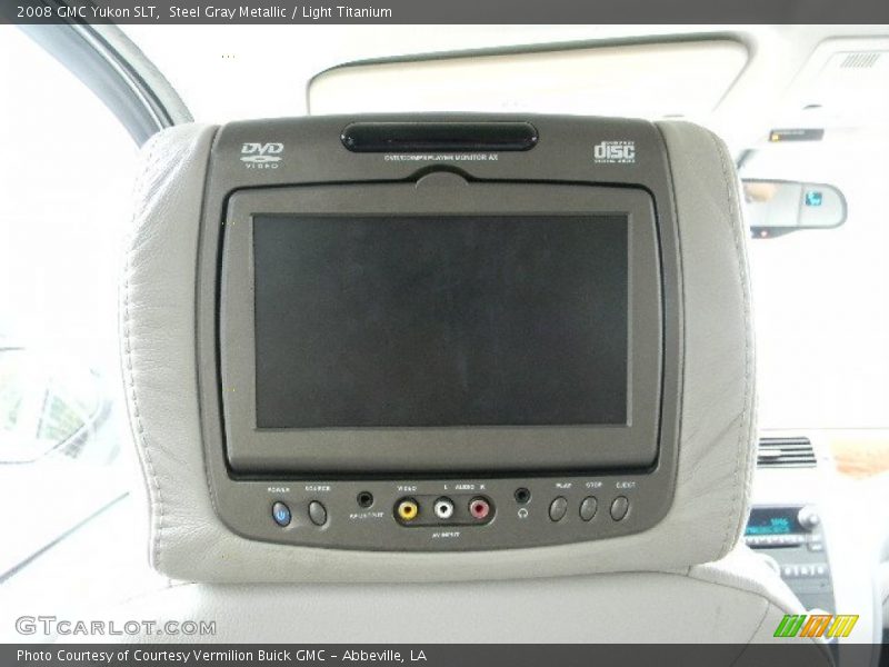 Steel Gray Metallic / Light Titanium 2008 GMC Yukon SLT