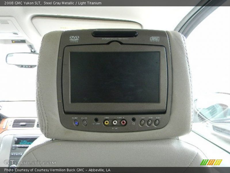Steel Gray Metallic / Light Titanium 2008 GMC Yukon SLT