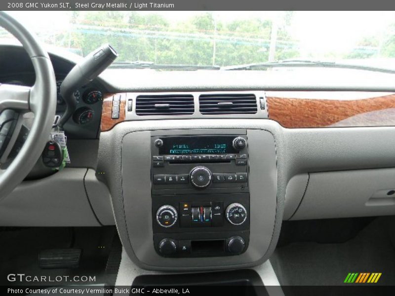 Steel Gray Metallic / Light Titanium 2008 GMC Yukon SLT