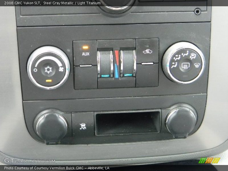 Steel Gray Metallic / Light Titanium 2008 GMC Yukon SLT