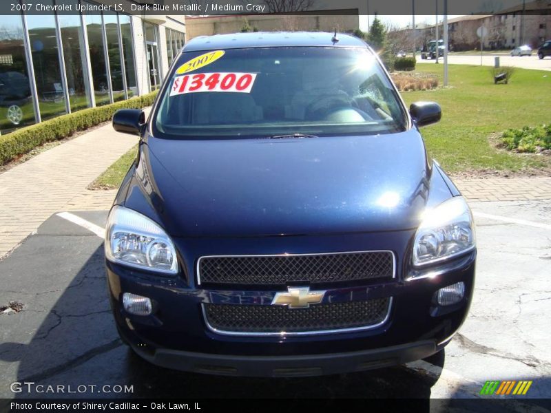 Dark Blue Metallic / Medium Gray 2007 Chevrolet Uplander LS