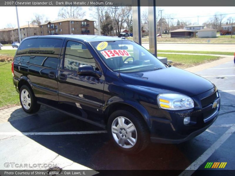 Dark Blue Metallic / Medium Gray 2007 Chevrolet Uplander LS