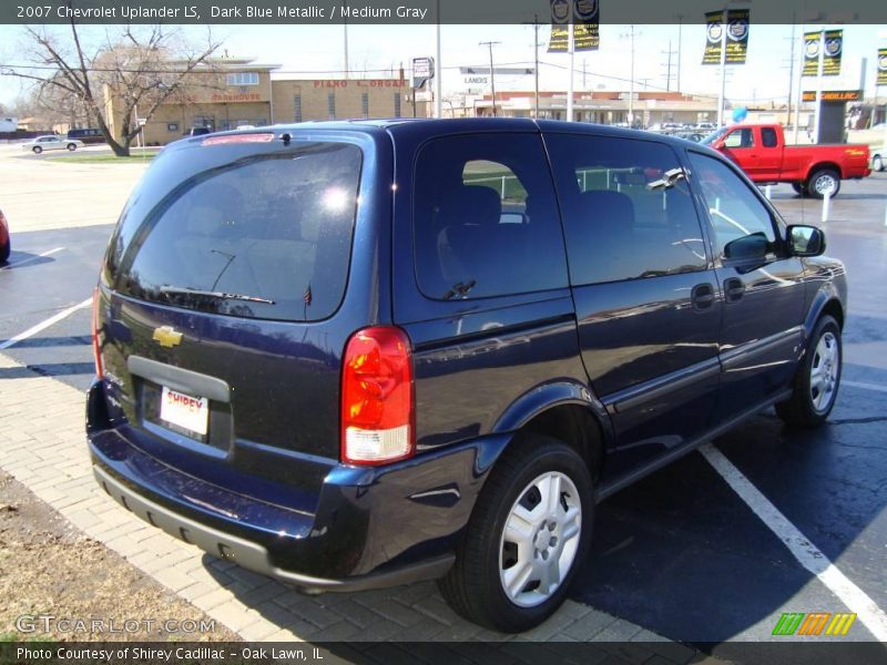 Dark Blue Metallic / Medium Gray 2007 Chevrolet Uplander LS