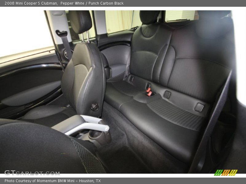  2008 Cooper S Clubman Punch Carbon Black Interior