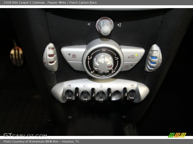 Pepper White / Punch Carbon Black 2008 Mini Cooper S Clubman