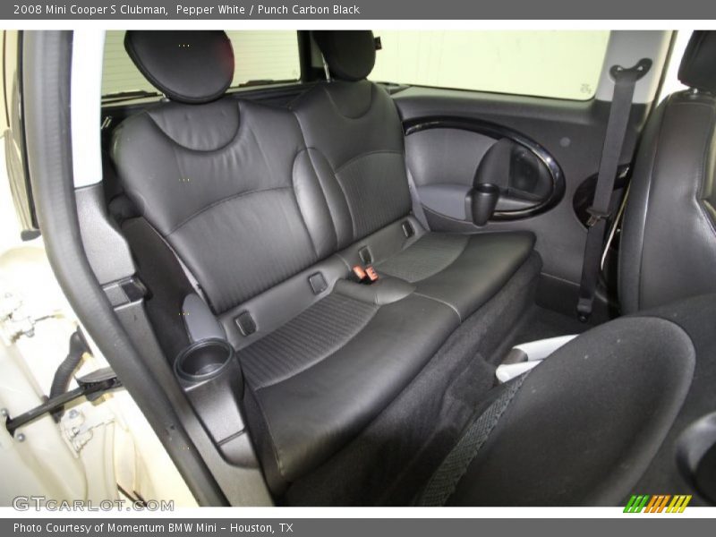 Rear Seat of 2008 Cooper S Clubman