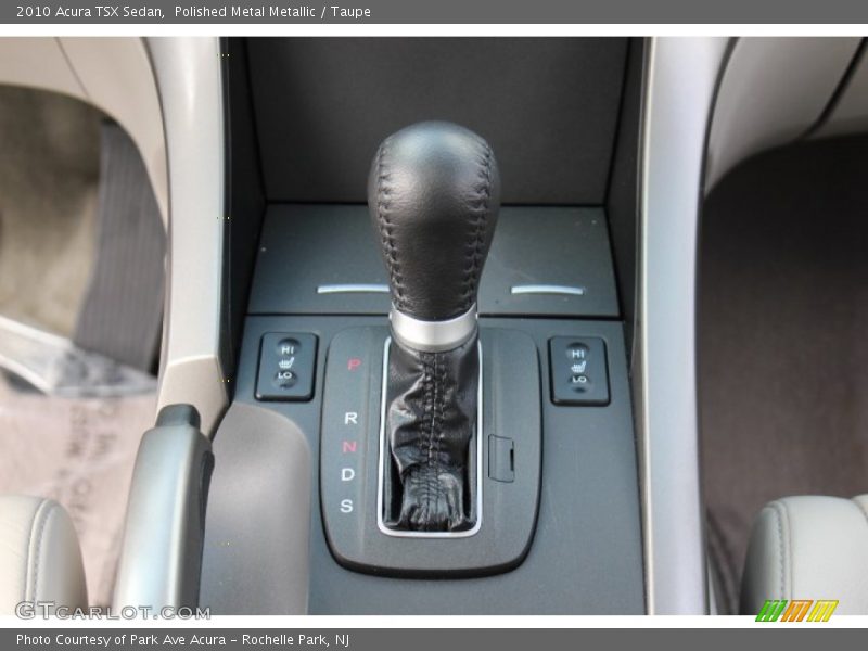 Polished Metal Metallic / Taupe 2010 Acura TSX Sedan