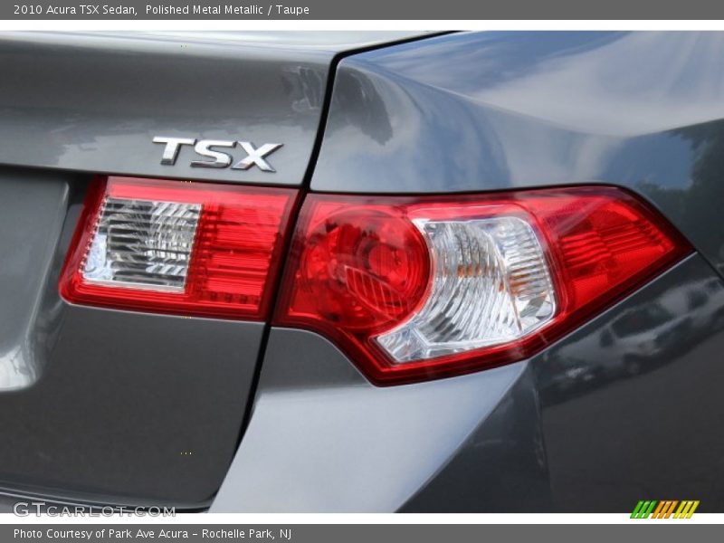 Polished Metal Metallic / Taupe 2010 Acura TSX Sedan