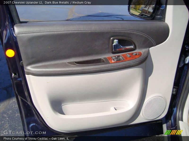 Dark Blue Metallic / Medium Gray 2007 Chevrolet Uplander LS