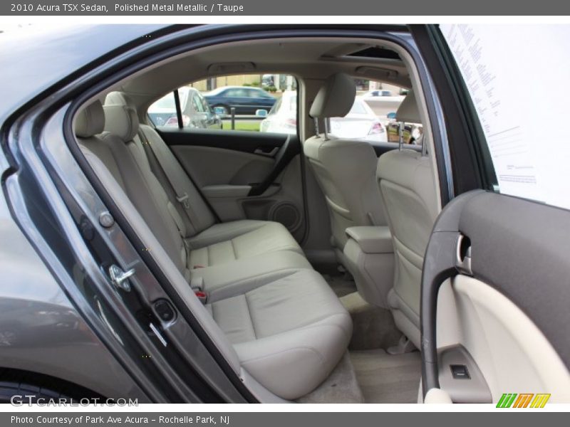 Polished Metal Metallic / Taupe 2010 Acura TSX Sedan