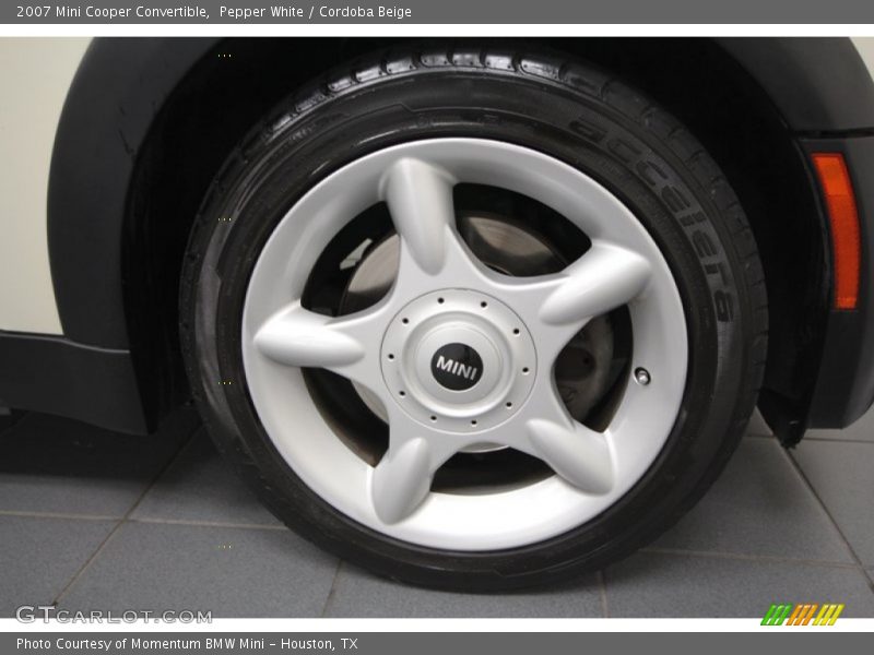 Pepper White / Cordoba Beige 2007 Mini Cooper Convertible
