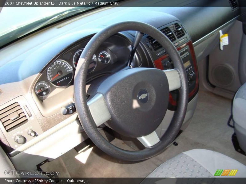 Dark Blue Metallic / Medium Gray 2007 Chevrolet Uplander LS