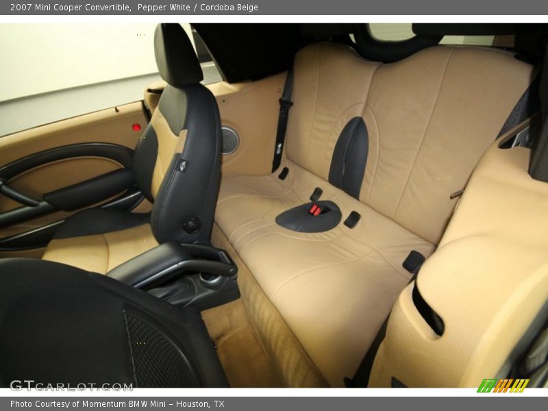 Pepper White / Cordoba Beige 2007 Mini Cooper Convertible