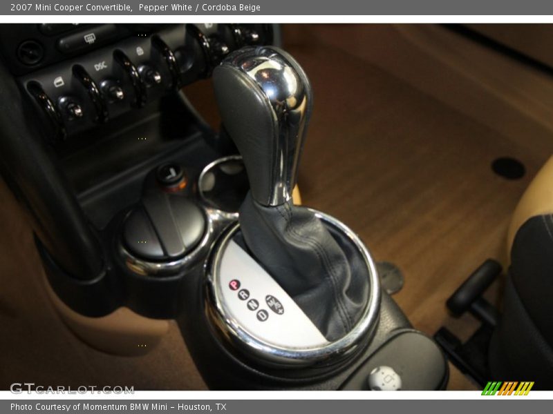 Pepper White / Cordoba Beige 2007 Mini Cooper Convertible