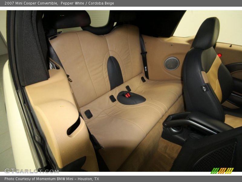 Pepper White / Cordoba Beige 2007 Mini Cooper Convertible