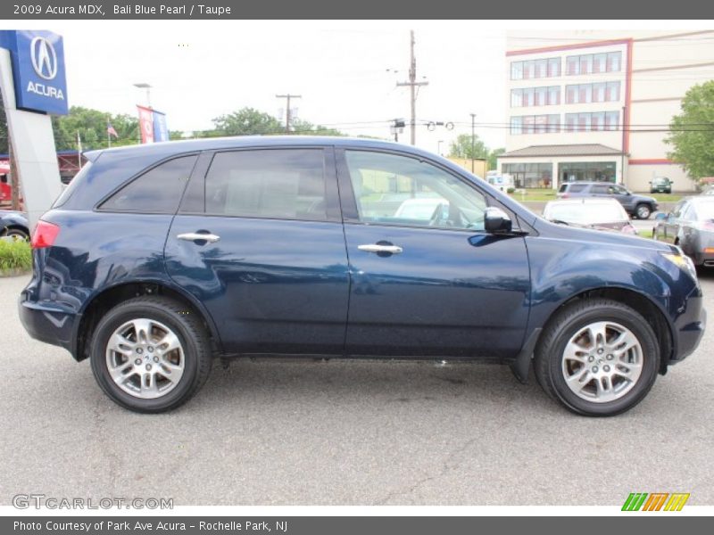 Bali Blue Pearl / Taupe 2009 Acura MDX