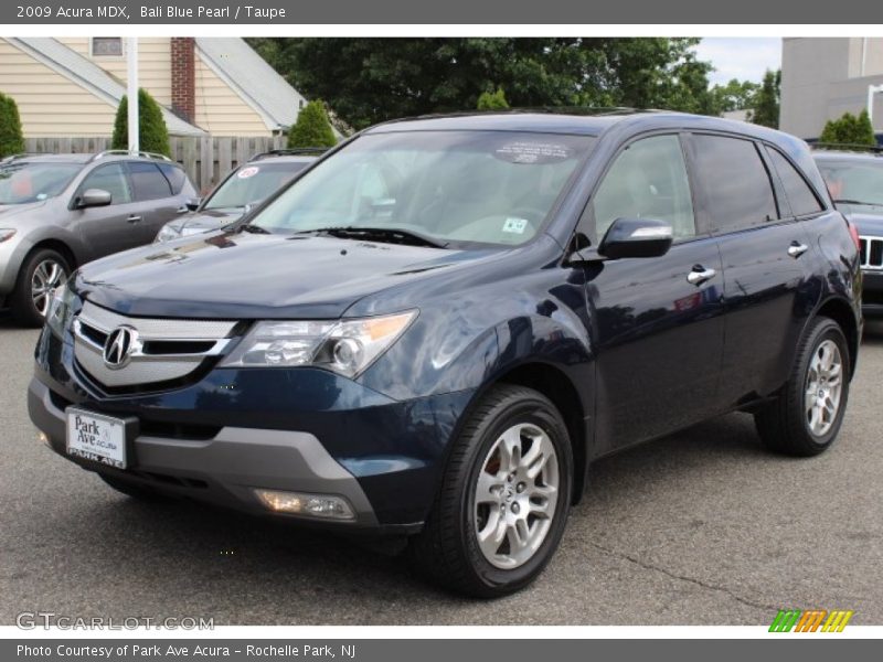 Bali Blue Pearl / Taupe 2009 Acura MDX