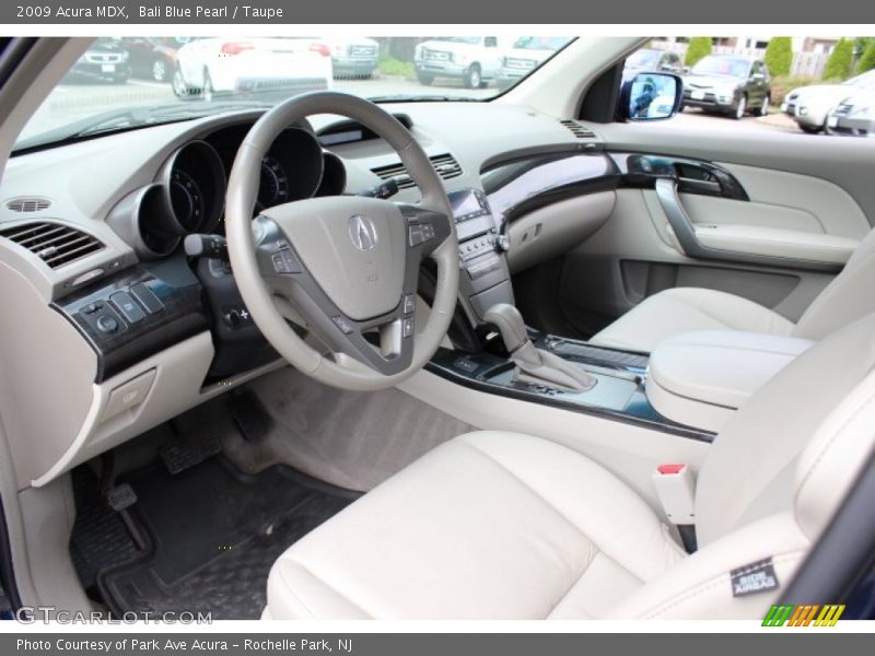 Bali Blue Pearl / Taupe 2009 Acura MDX