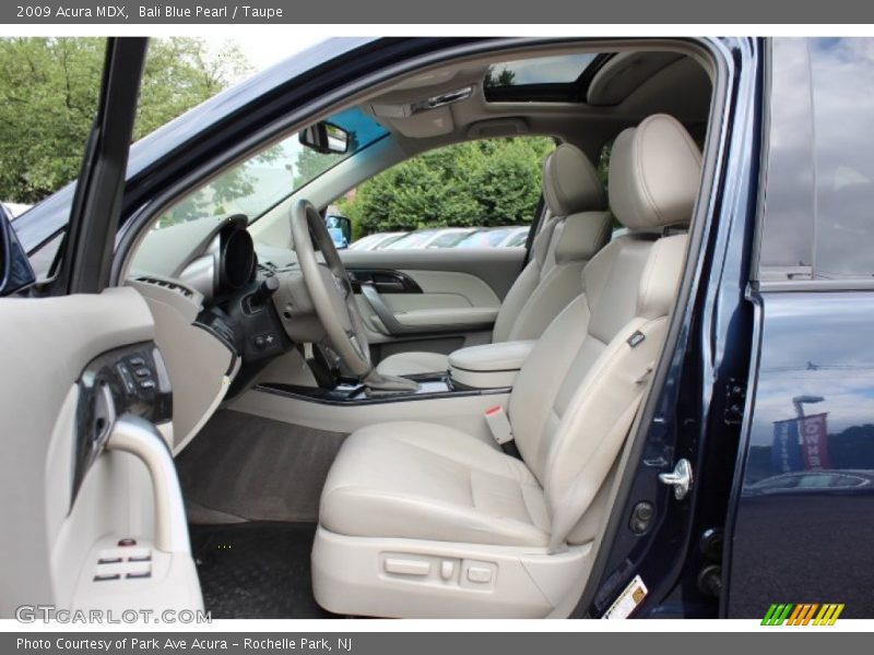 Bali Blue Pearl / Taupe 2009 Acura MDX