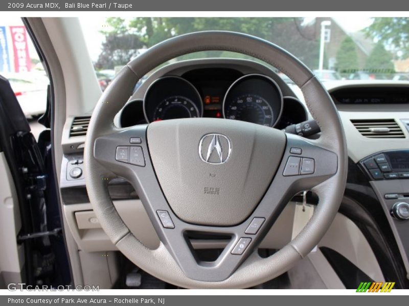 Bali Blue Pearl / Taupe 2009 Acura MDX