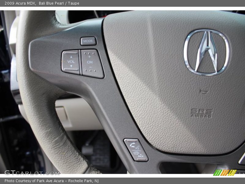 Bali Blue Pearl / Taupe 2009 Acura MDX