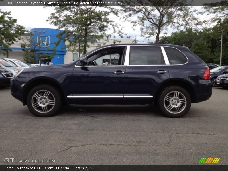 Lapis Blue Metallic / Stone/Steel Grey 2006 Porsche Cayenne Tiptronic