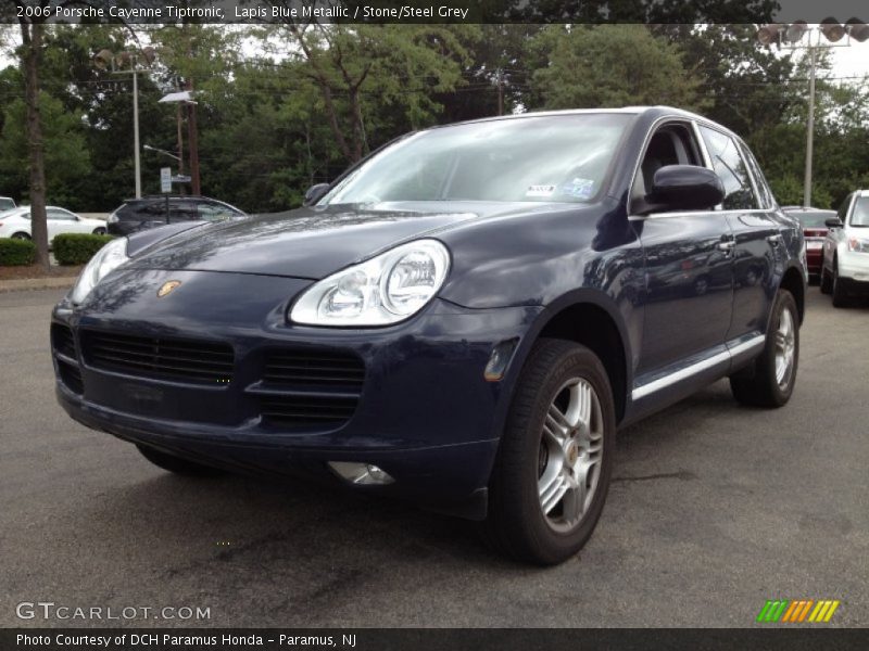 Lapis Blue Metallic / Stone/Steel Grey 2006 Porsche Cayenne Tiptronic