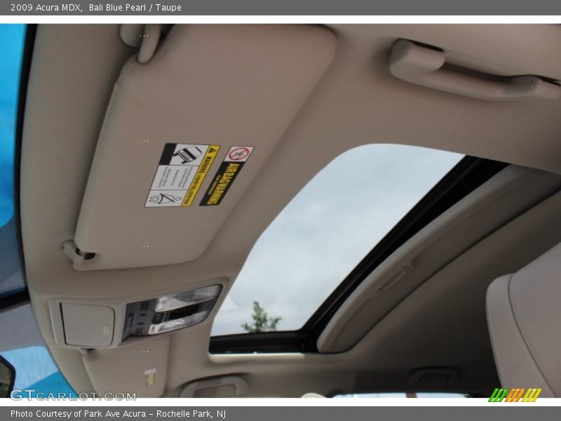 Bali Blue Pearl / Taupe 2009 Acura MDX