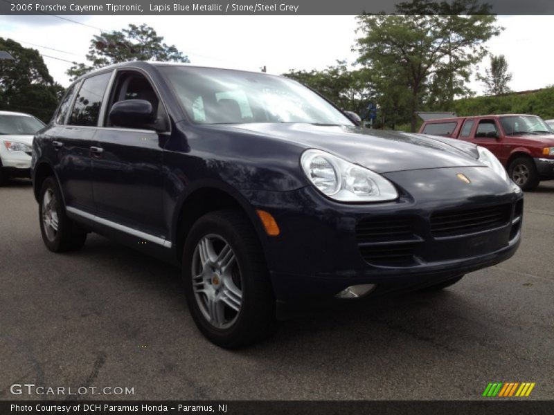 Lapis Blue Metallic / Stone/Steel Grey 2006 Porsche Cayenne Tiptronic
