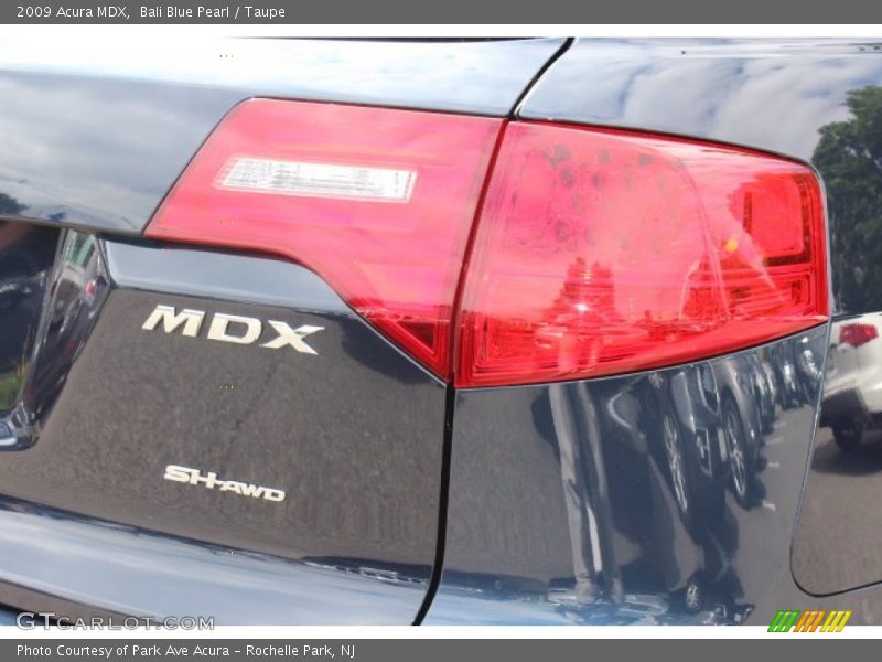 Bali Blue Pearl / Taupe 2009 Acura MDX