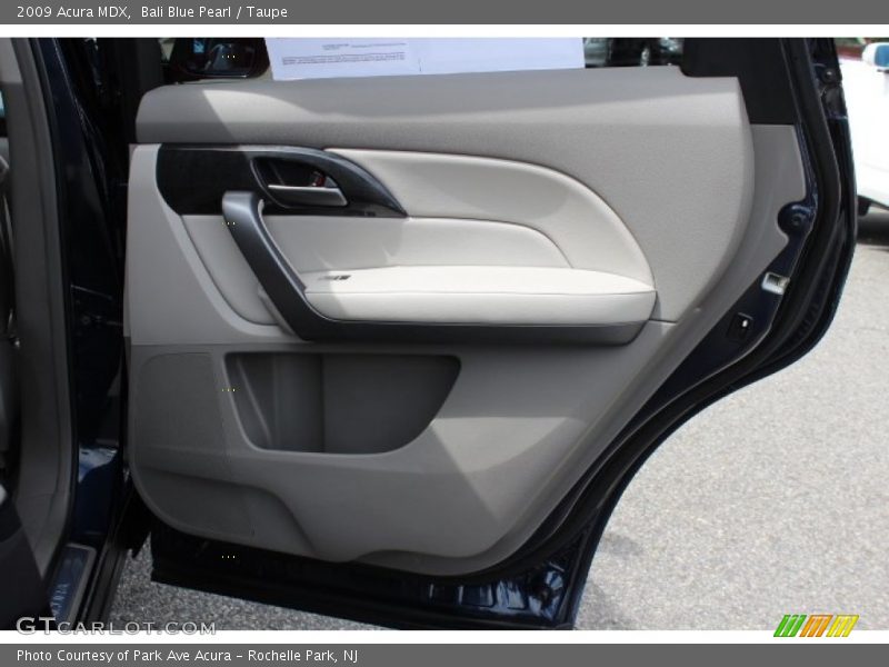 Bali Blue Pearl / Taupe 2009 Acura MDX