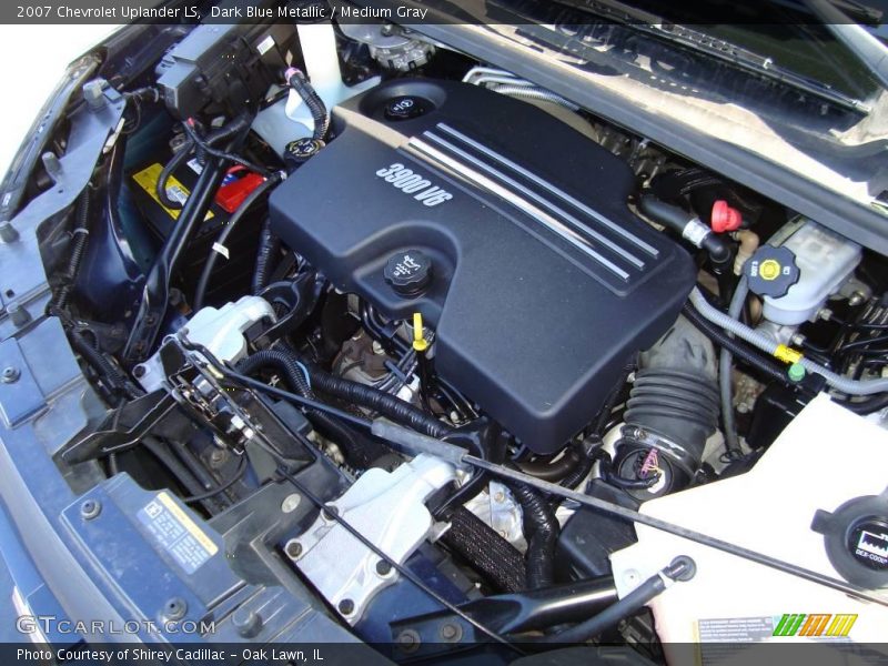 Dark Blue Metallic / Medium Gray 2007 Chevrolet Uplander LS