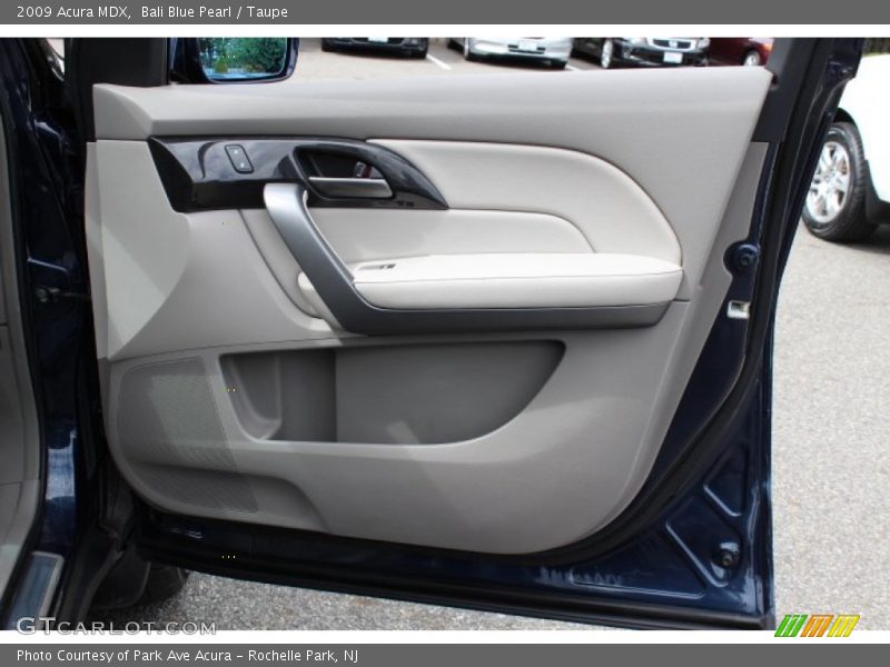 Bali Blue Pearl / Taupe 2009 Acura MDX