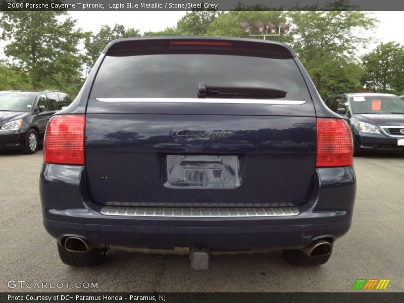 Lapis Blue Metallic / Stone/Steel Grey 2006 Porsche Cayenne Tiptronic