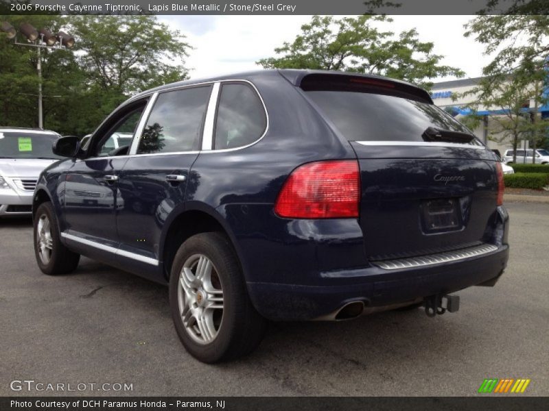 Lapis Blue Metallic / Stone/Steel Grey 2006 Porsche Cayenne Tiptronic