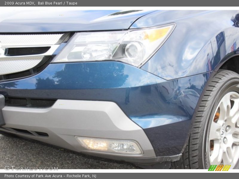 Bali Blue Pearl / Taupe 2009 Acura MDX