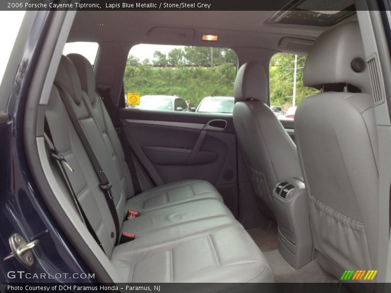 Rear Seat of 2006 Cayenne Tiptronic