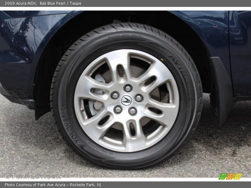Bali Blue Pearl / Taupe 2009 Acura MDX