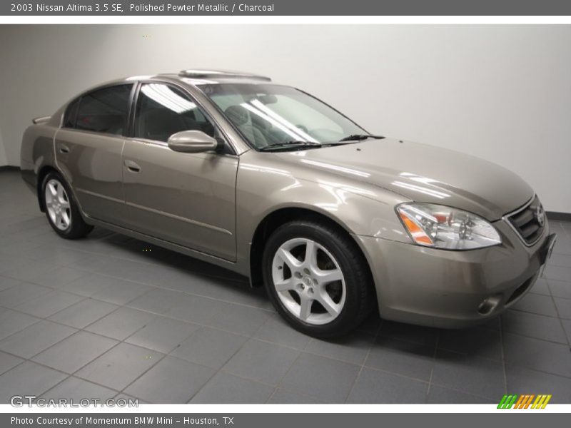 Polished Pewter Metallic / Charcoal 2003 Nissan Altima 3.5 SE