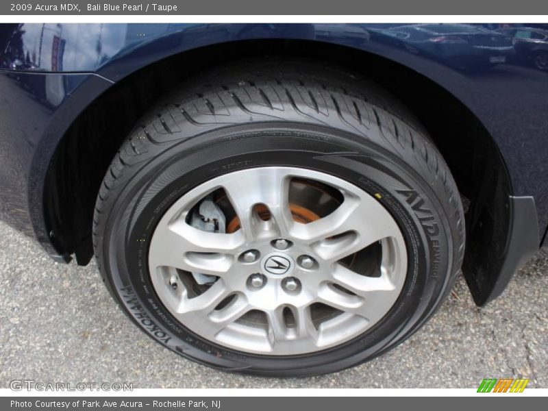 Bali Blue Pearl / Taupe 2009 Acura MDX