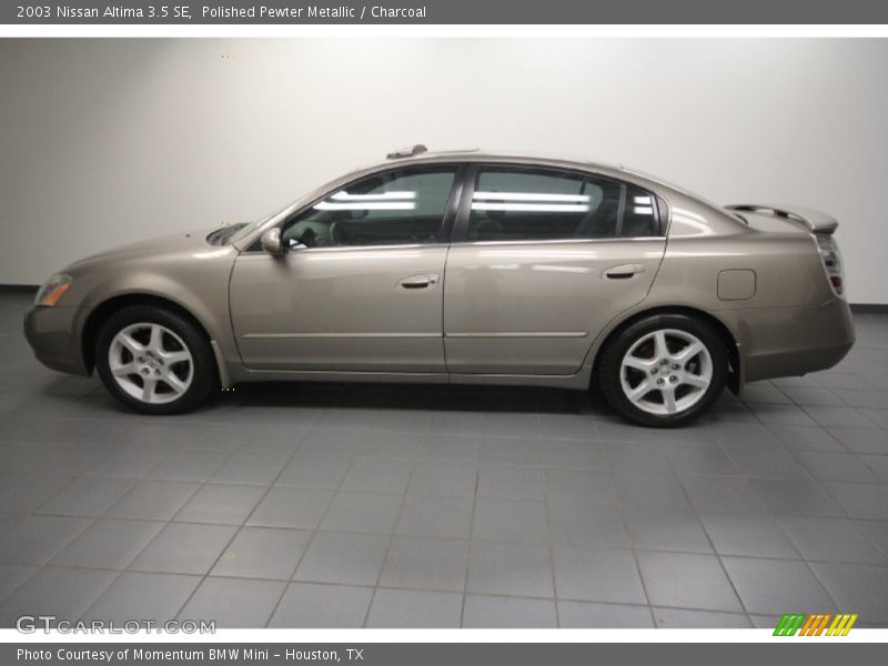 Polished Pewter Metallic / Charcoal 2003 Nissan Altima 3.5 SE