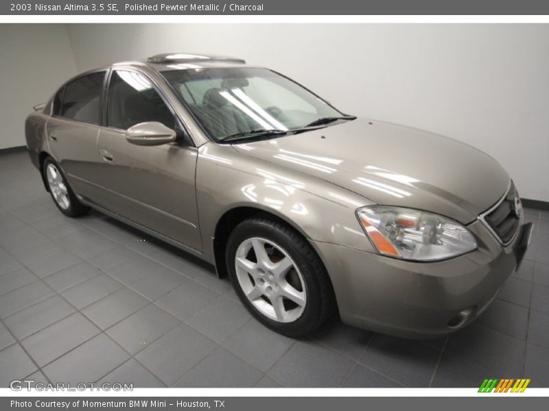 Polished Pewter Metallic / Charcoal 2003 Nissan Altima 3.5 SE