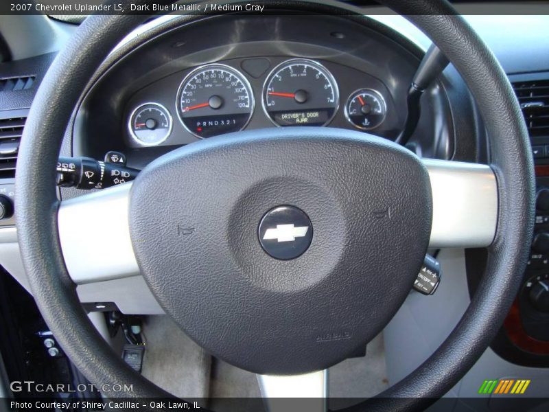 Dark Blue Metallic / Medium Gray 2007 Chevrolet Uplander LS