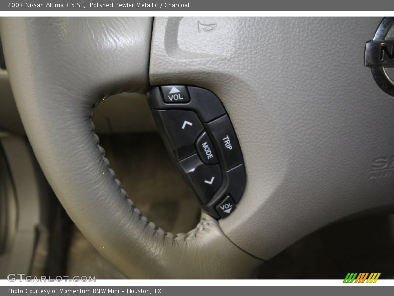 Polished Pewter Metallic / Charcoal 2003 Nissan Altima 3.5 SE