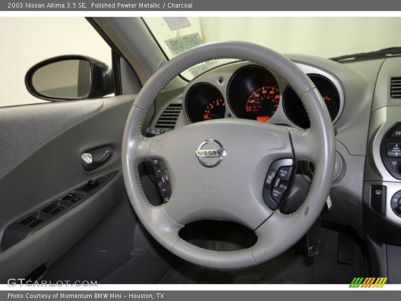 Polished Pewter Metallic / Charcoal 2003 Nissan Altima 3.5 SE