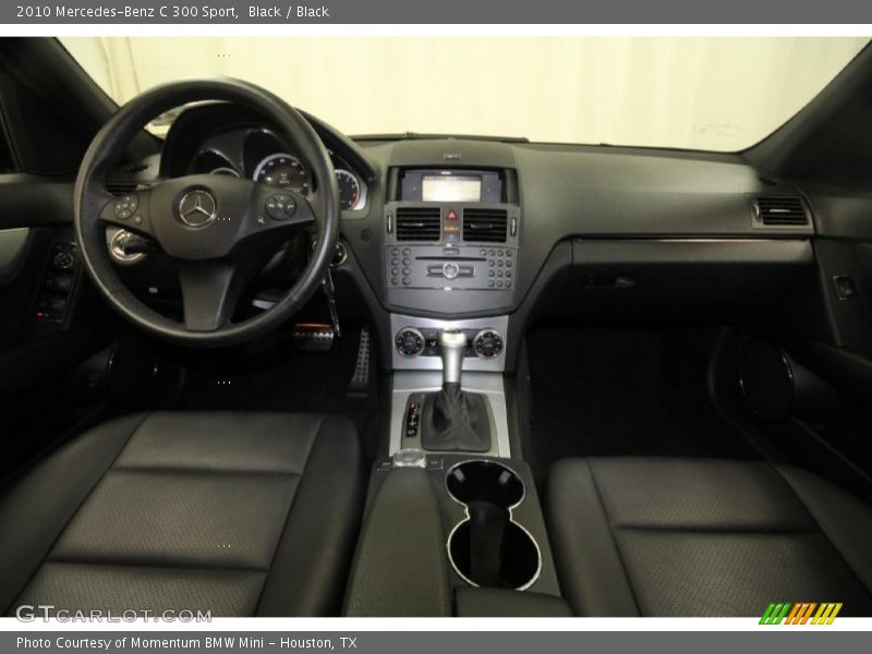 Black / Black 2010 Mercedes-Benz C 300 Sport
